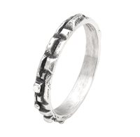 Anello Giovanni Raspini Uomo Brick in Argento 12383/22 - 12383/22